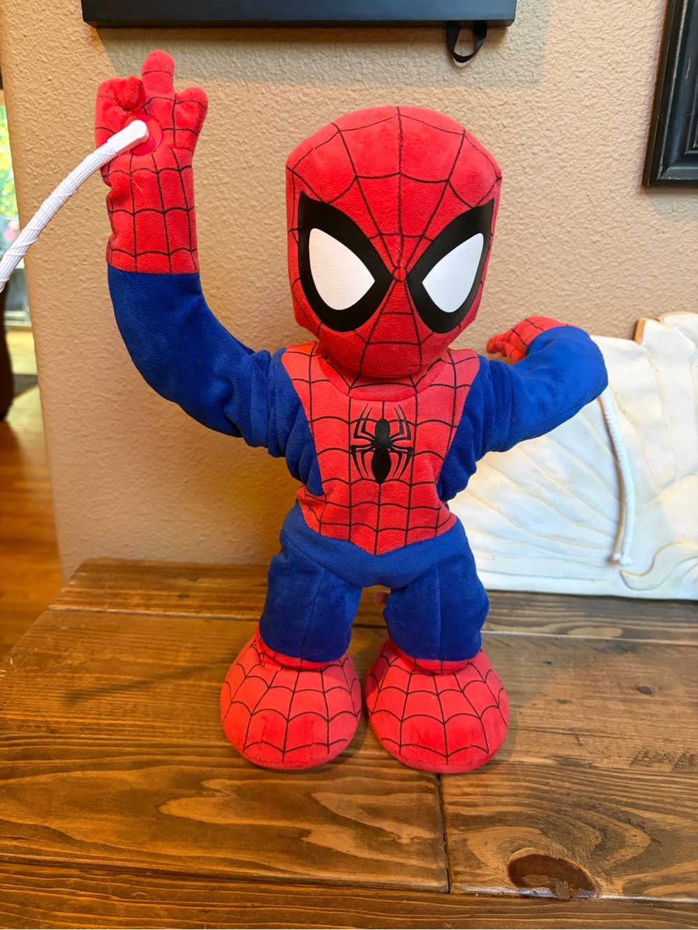 Just Play Marvel Swing and Sling Spider-Man 14 inches tall!